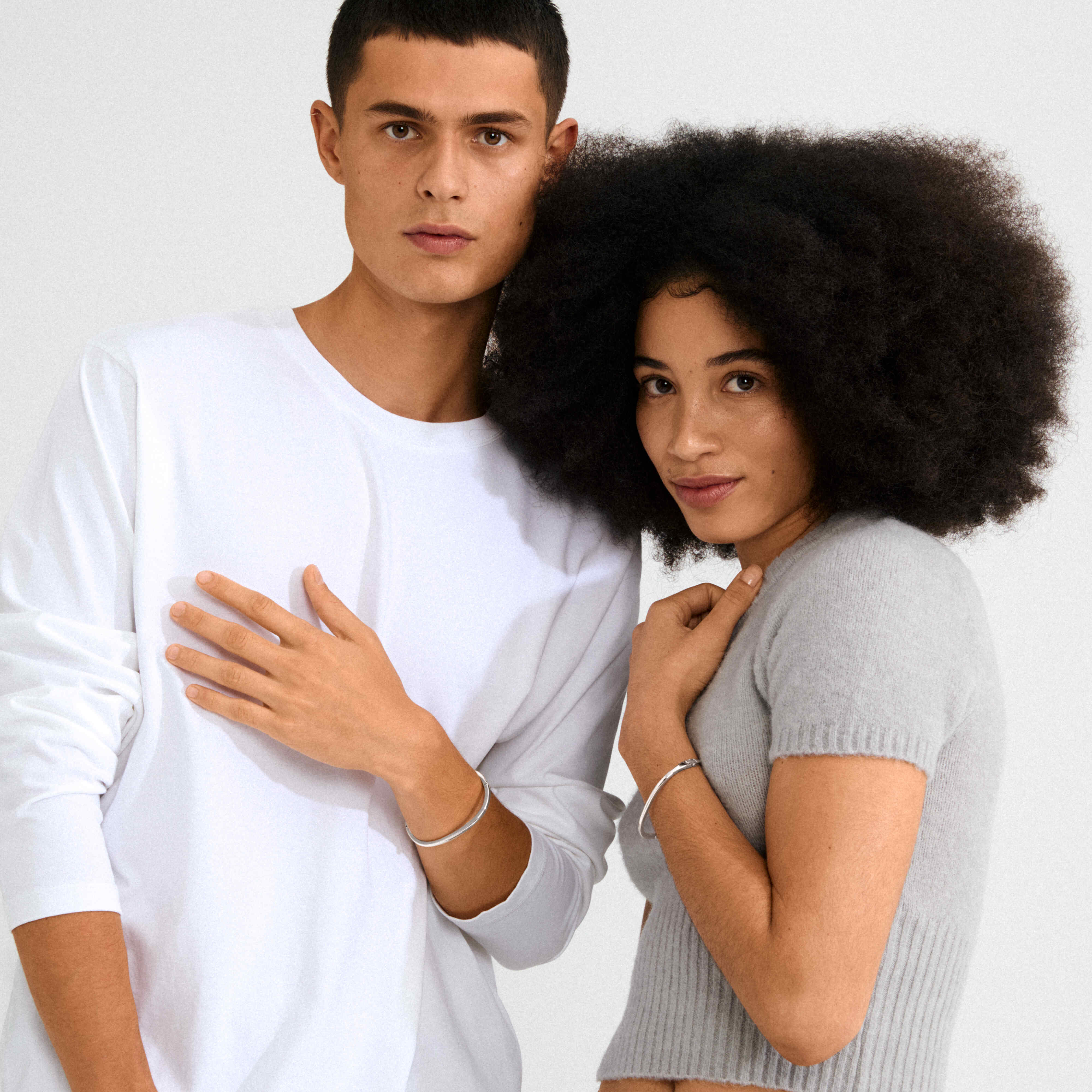 ALAIA recycled thin bangle bracelet - Image 4