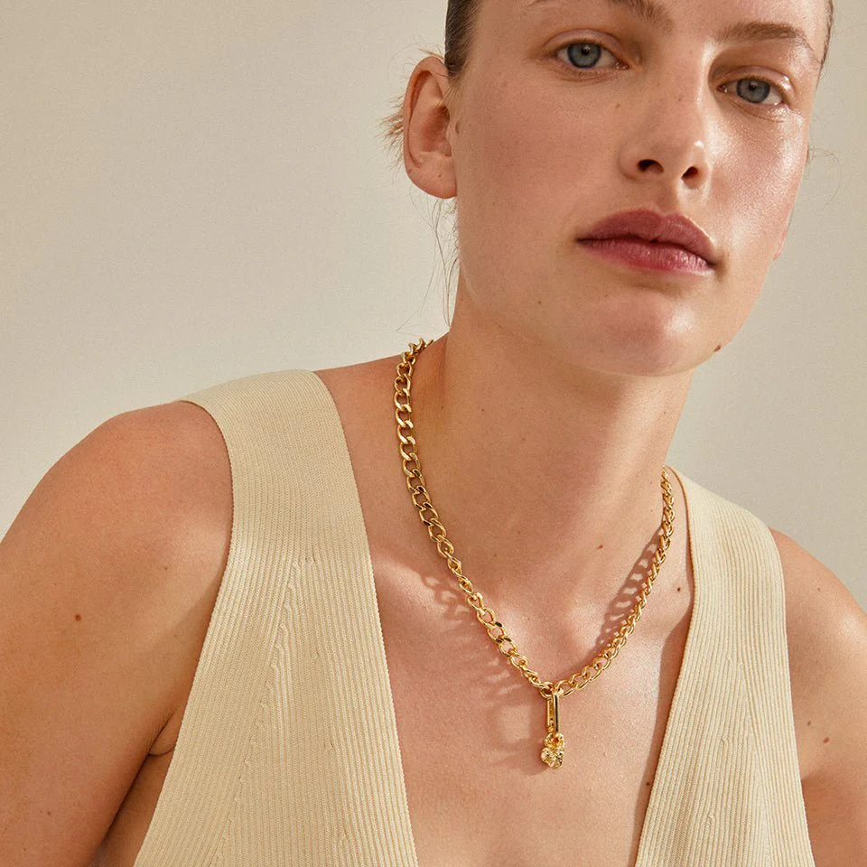 CHARM Recycled Stone Pendant - Image 3