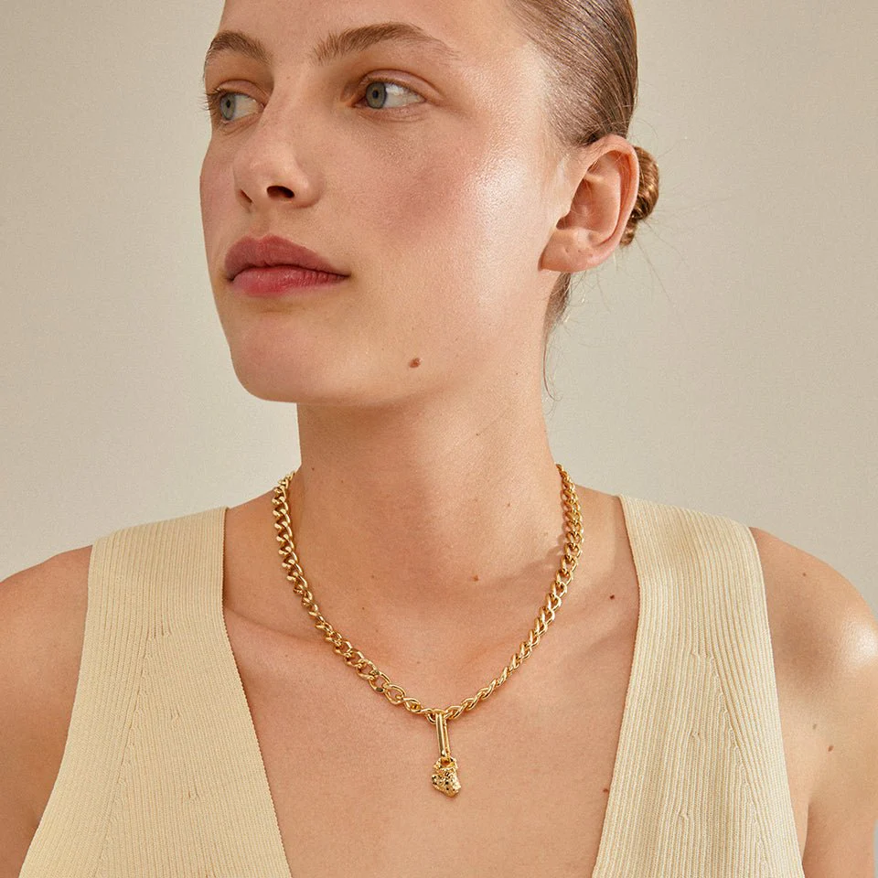 CHARM Recycled Stone Pendant - Image 4