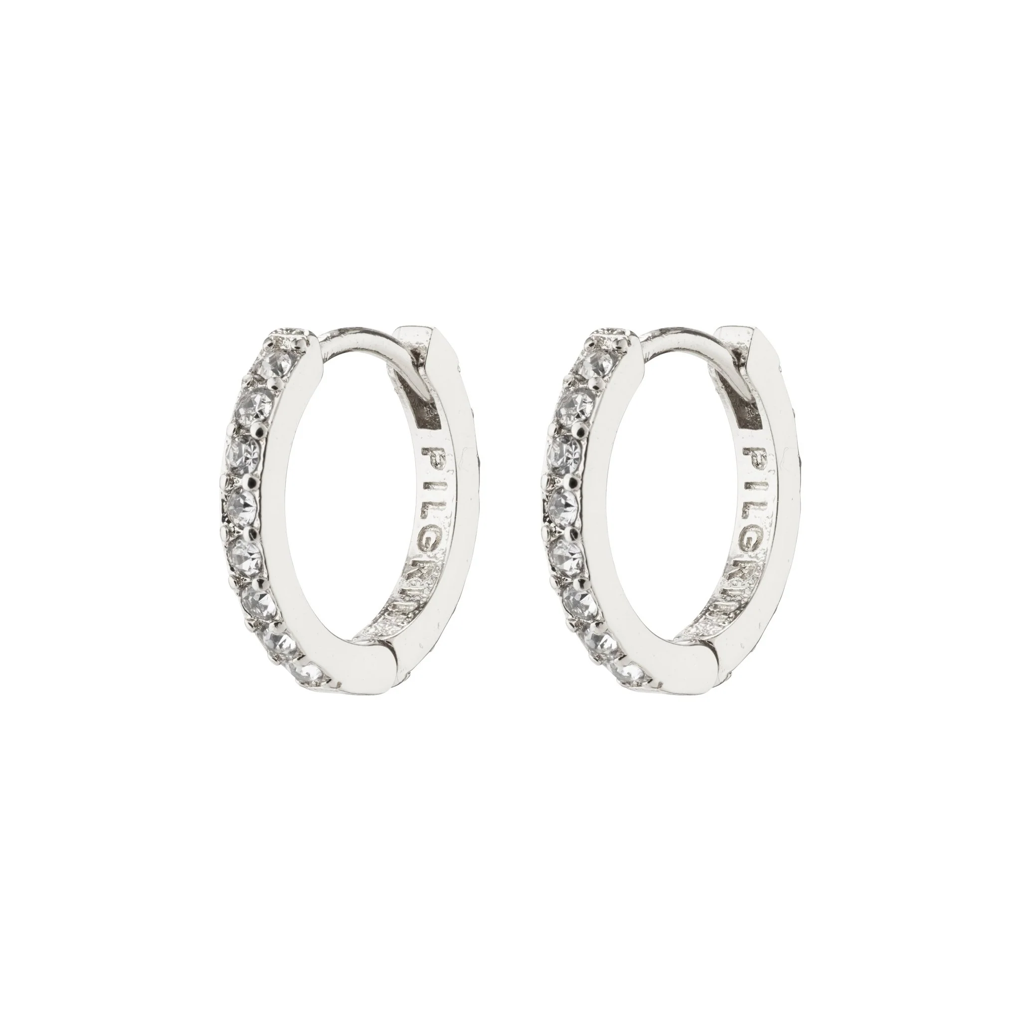 Ebna Small Crystal Hoops 13mm - Image 3