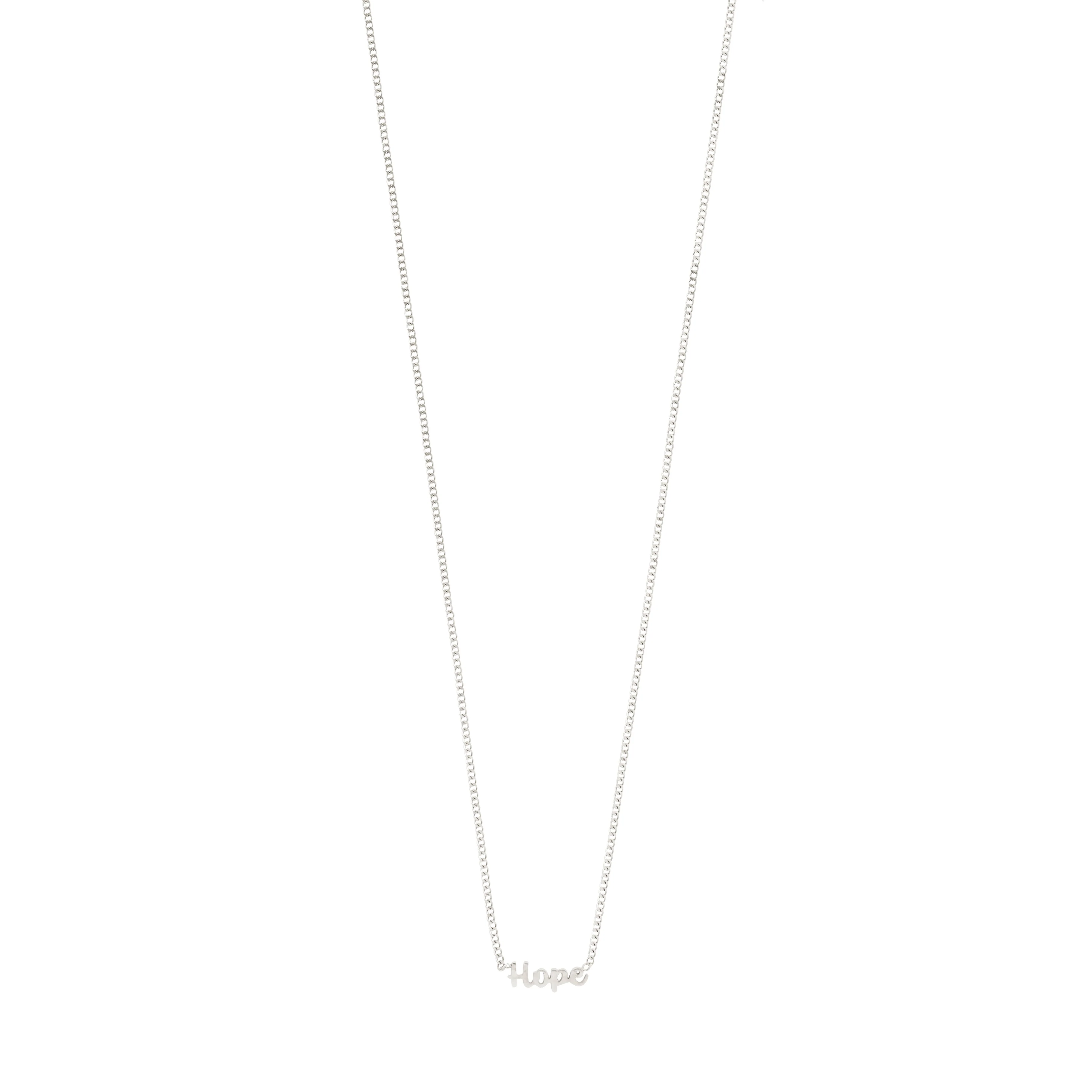 HOPE Recycled Pendant Necklace - Image 3