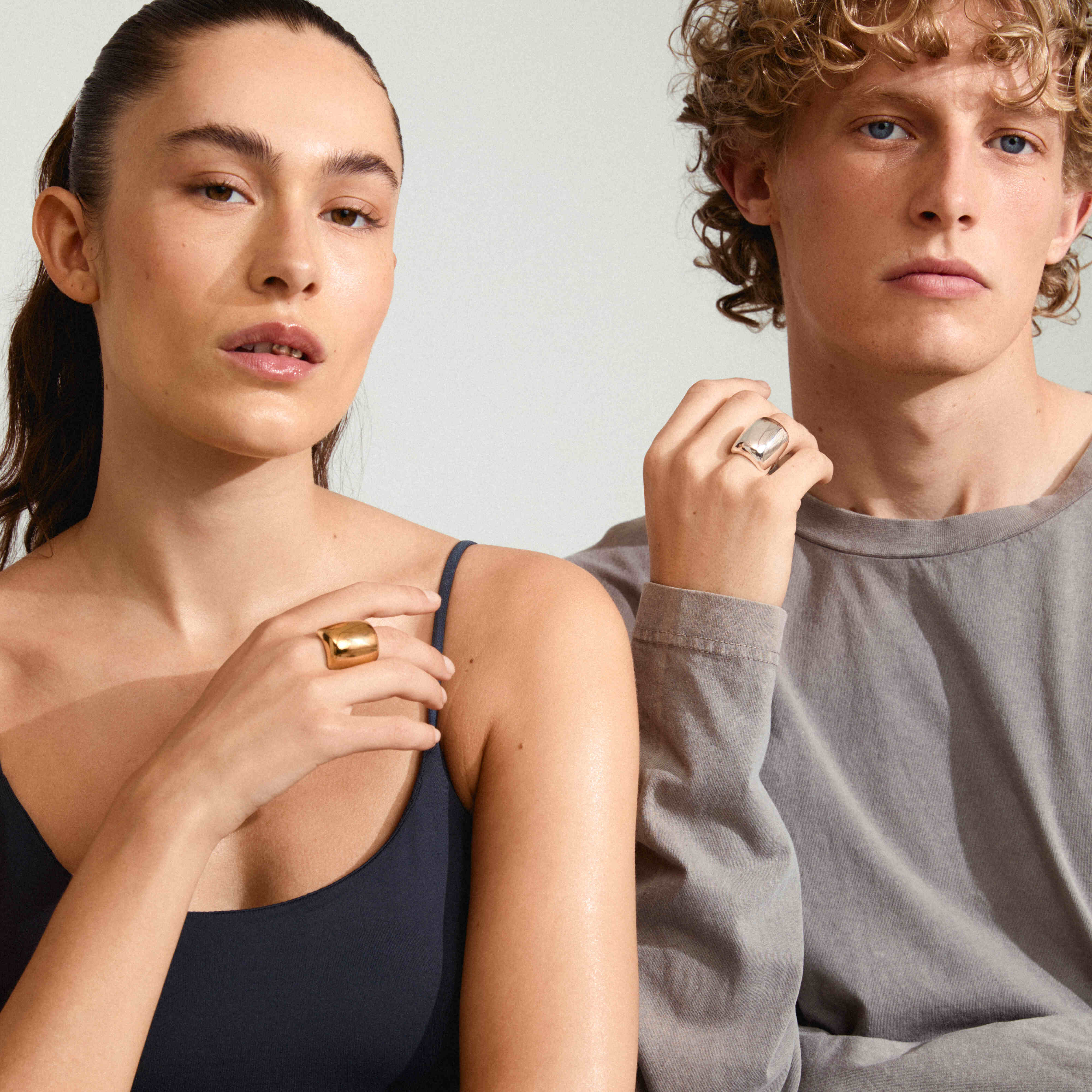 KIERAN recycled chunky ring - Image 6