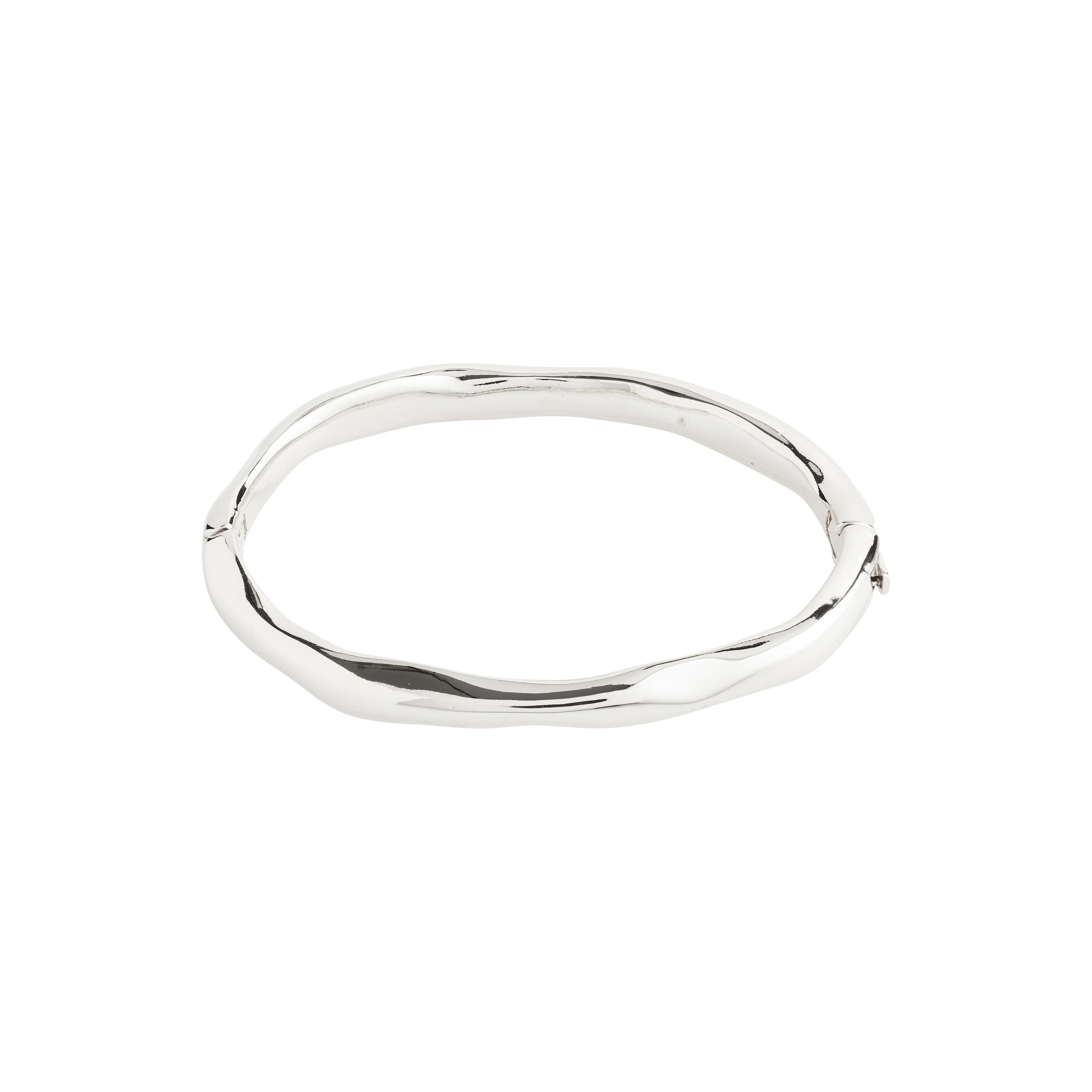 LIGHT recycled wavy bangle bracelet - Image 3