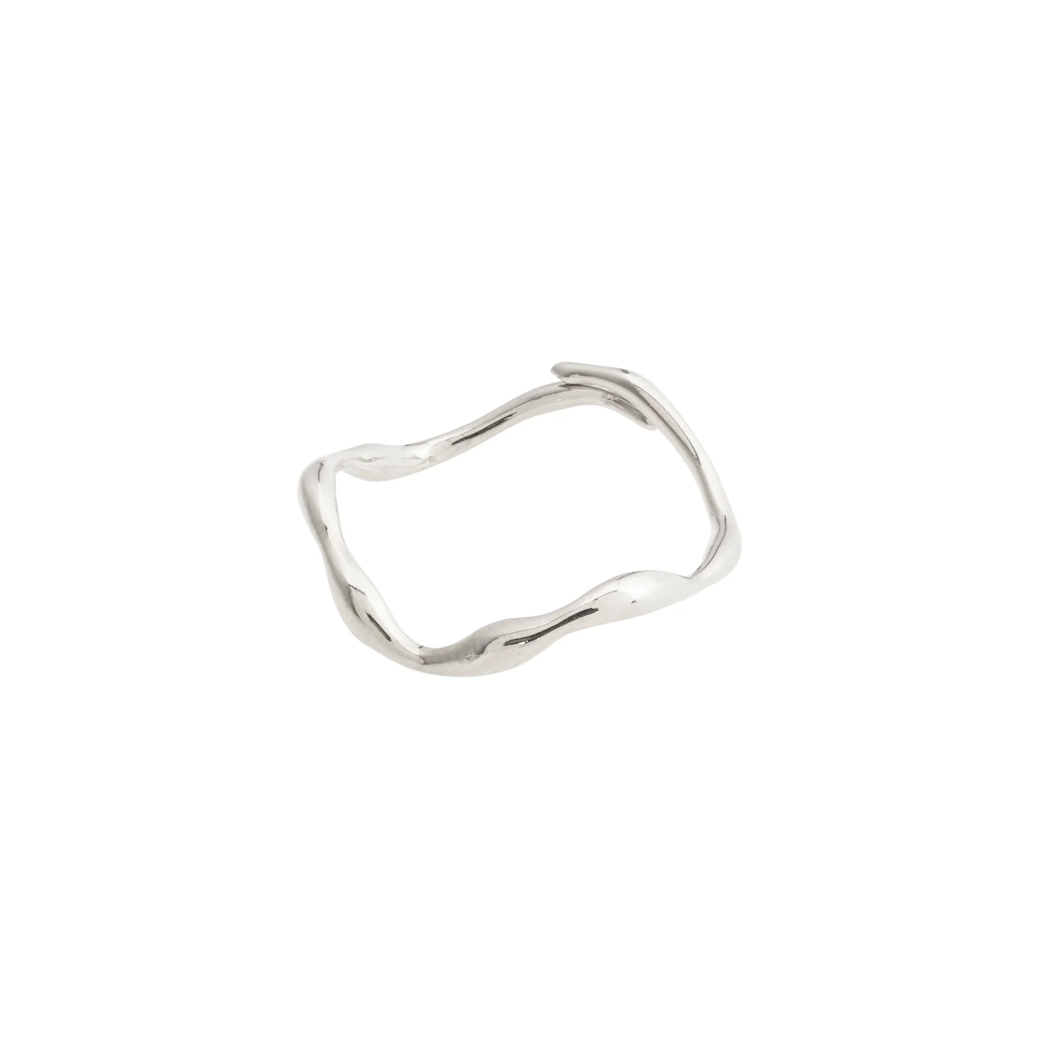 Lulu Recycled Organic Shaped Stack Ring - Image 3