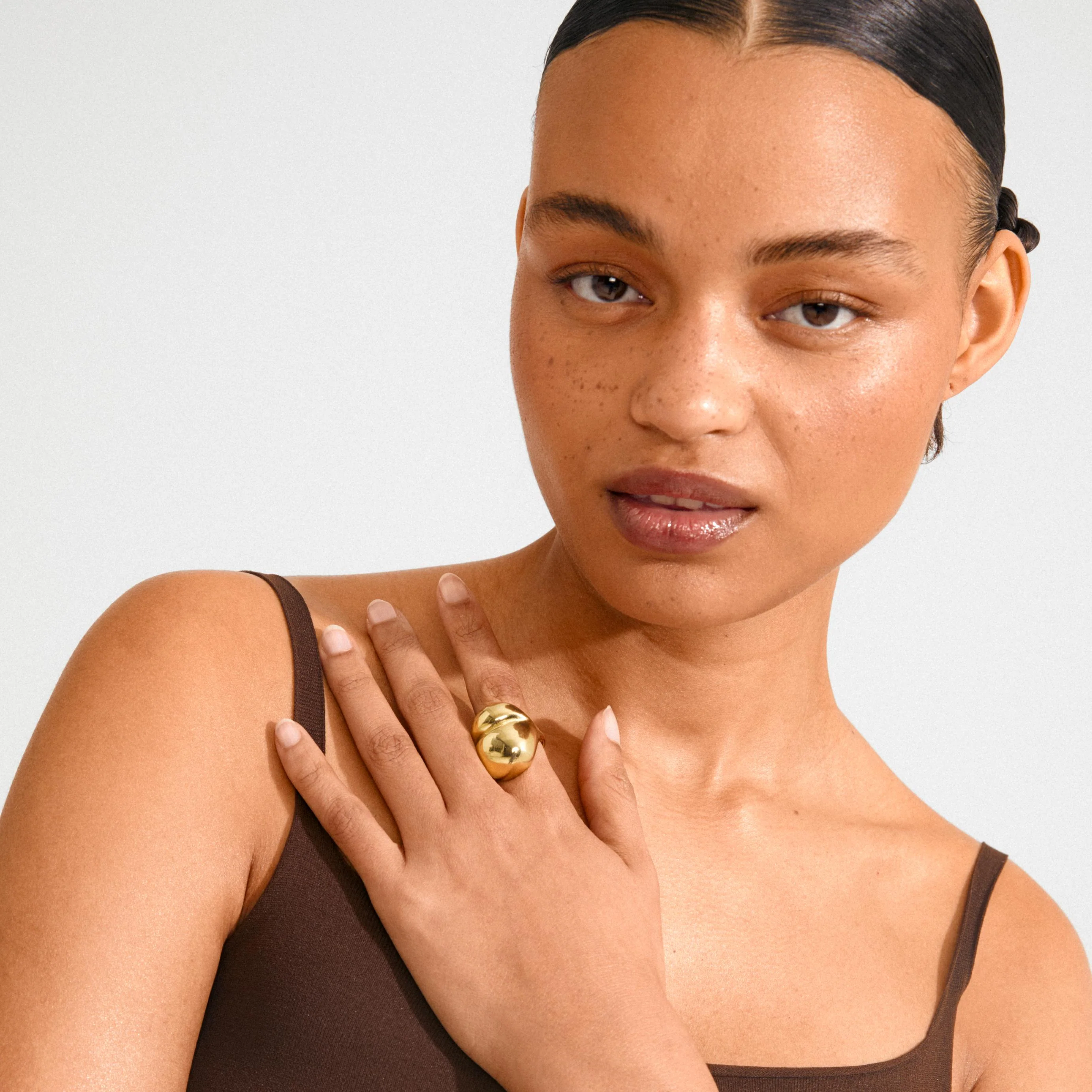 MADDIX recycled chunky ring - Image 3