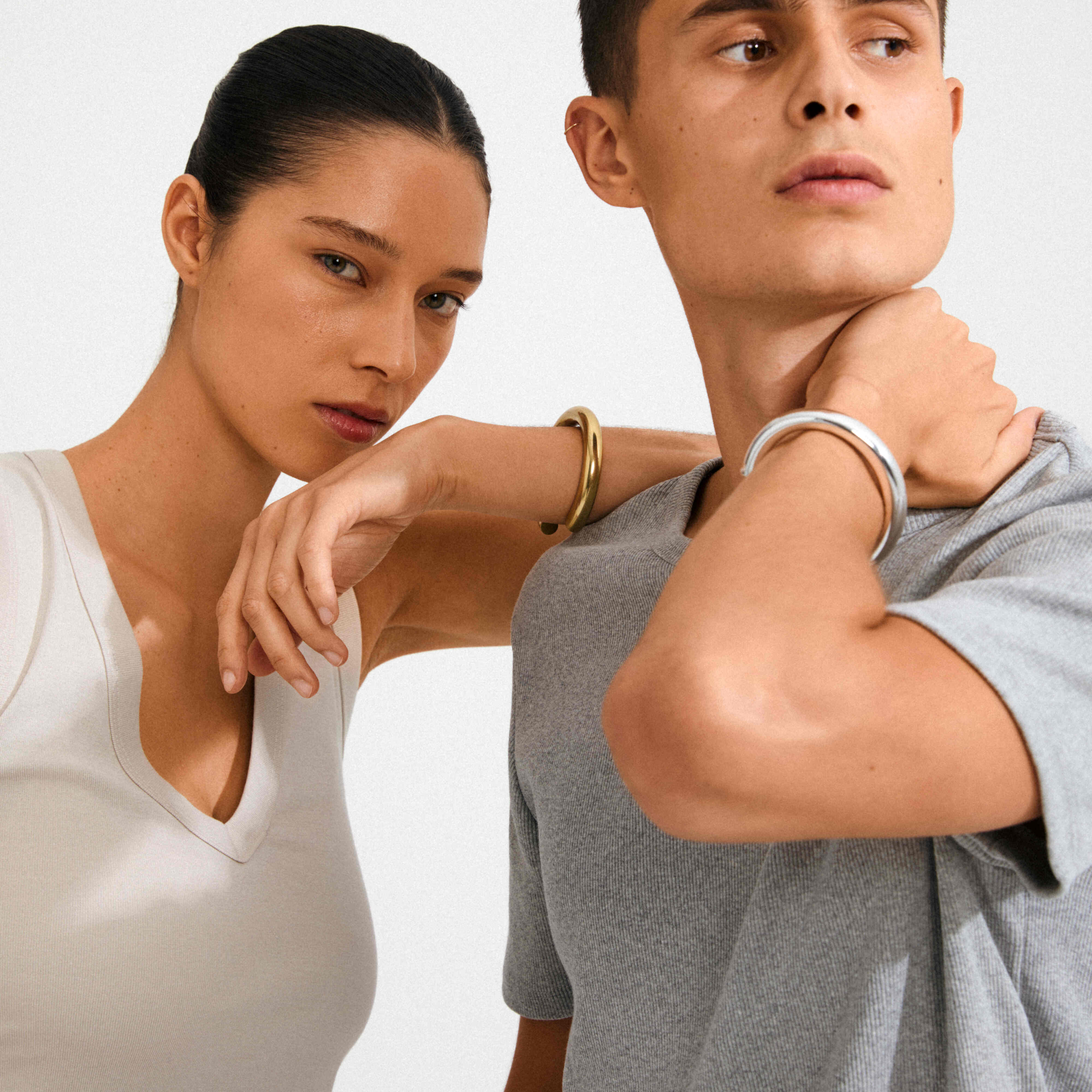 PHASE recycled chunky bangle bracelet - Image 7