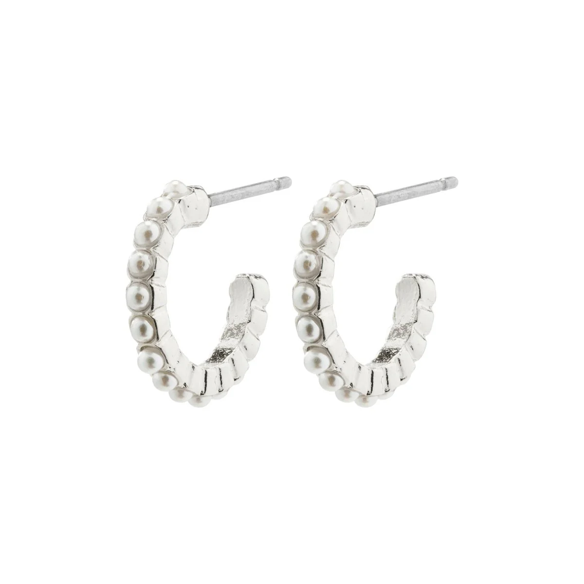 Ekta Pearl Hoops - Image 5