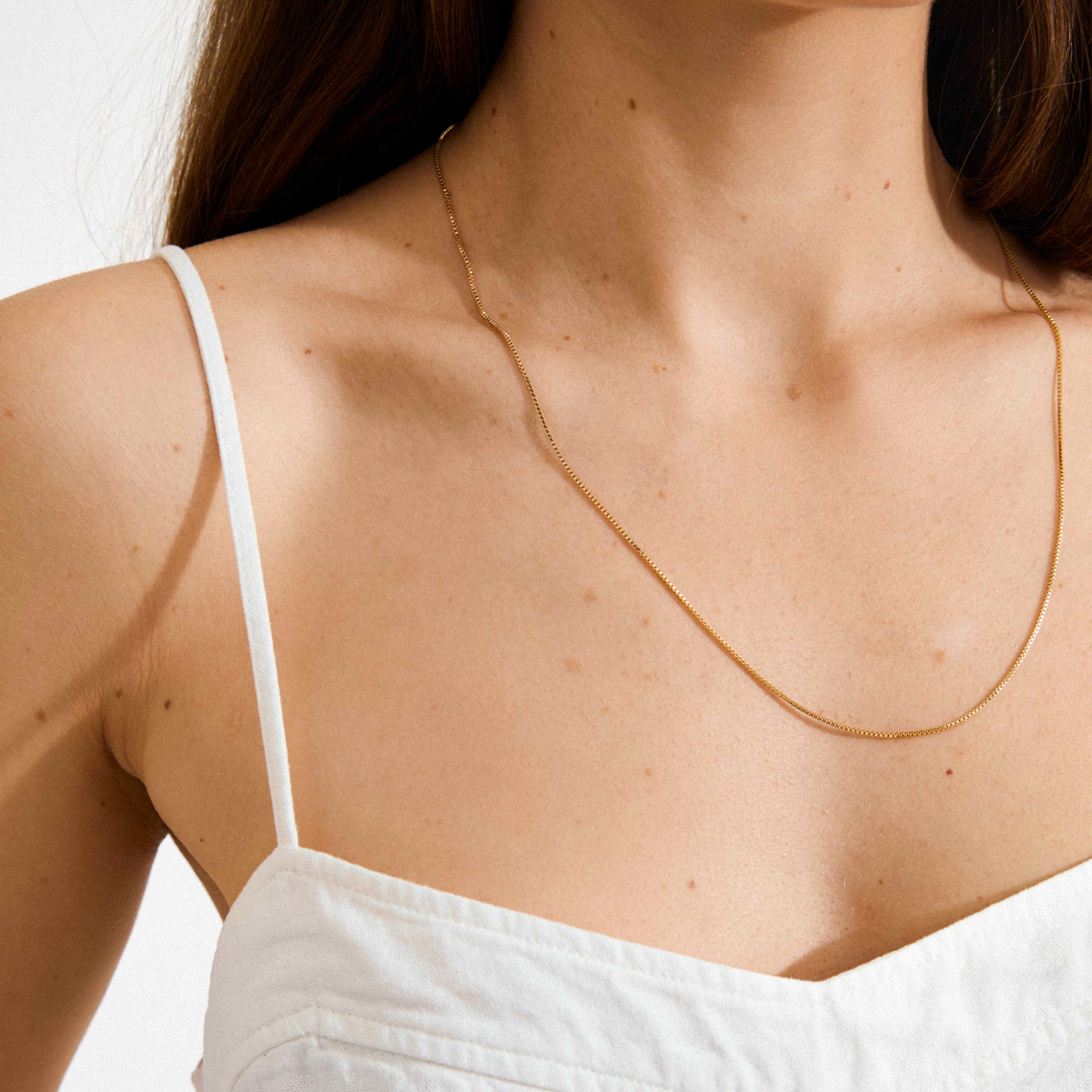 Nancy Classic Chain Necklace 60 cm - Image 3