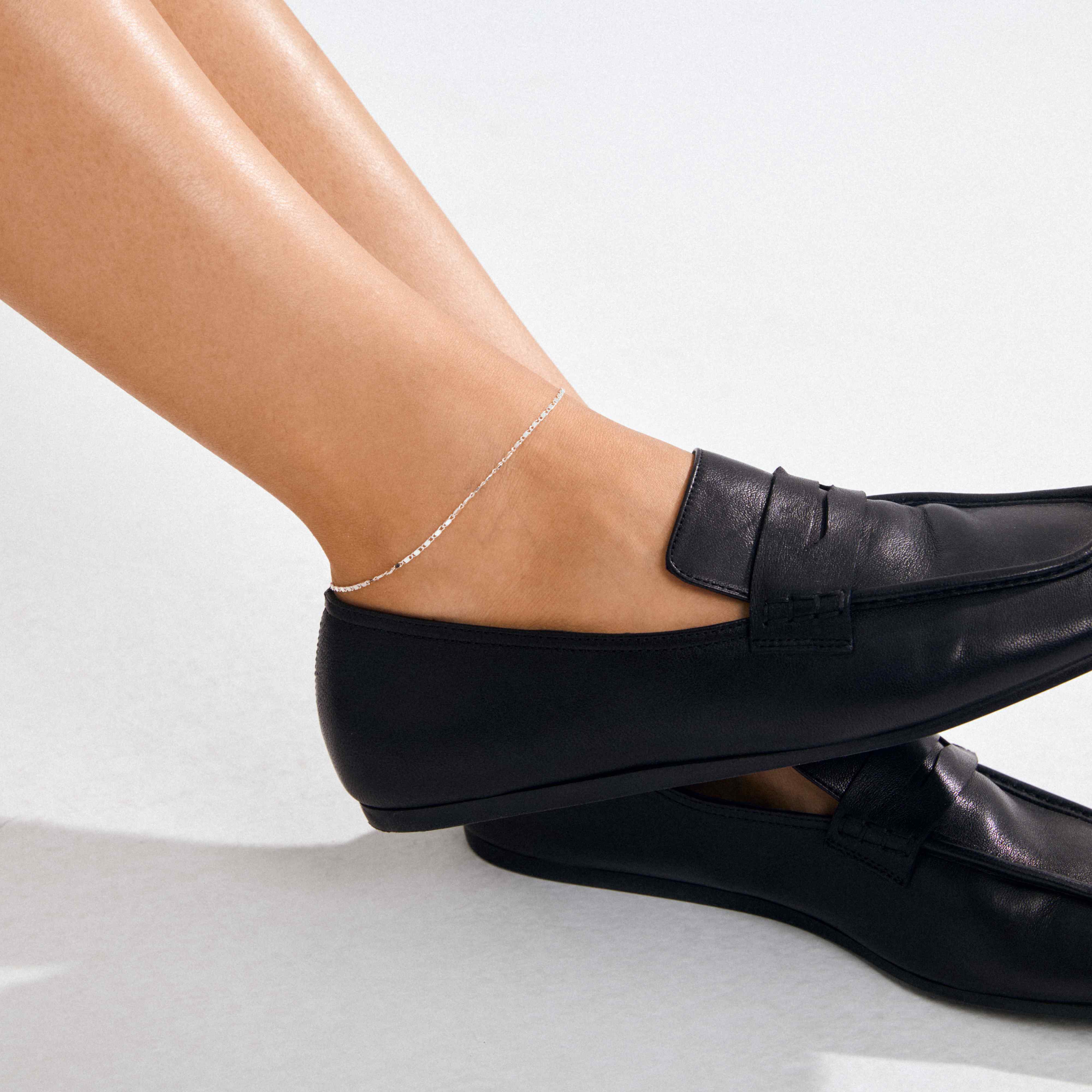 Parisa Recycled Ankle Chain - 25 cm - Image 5