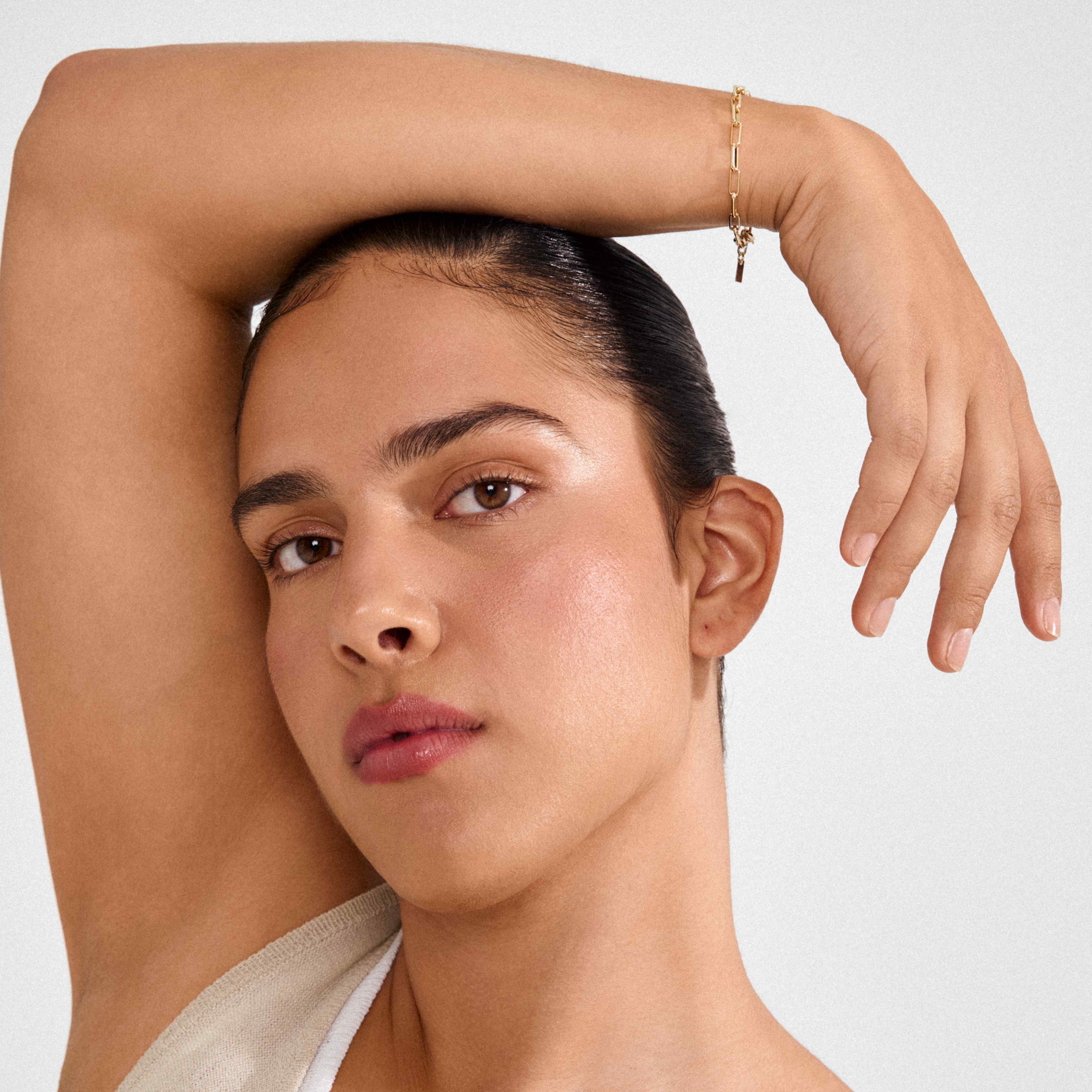 Ronja Recycled Paperclip Chain Bracelet - Image 3