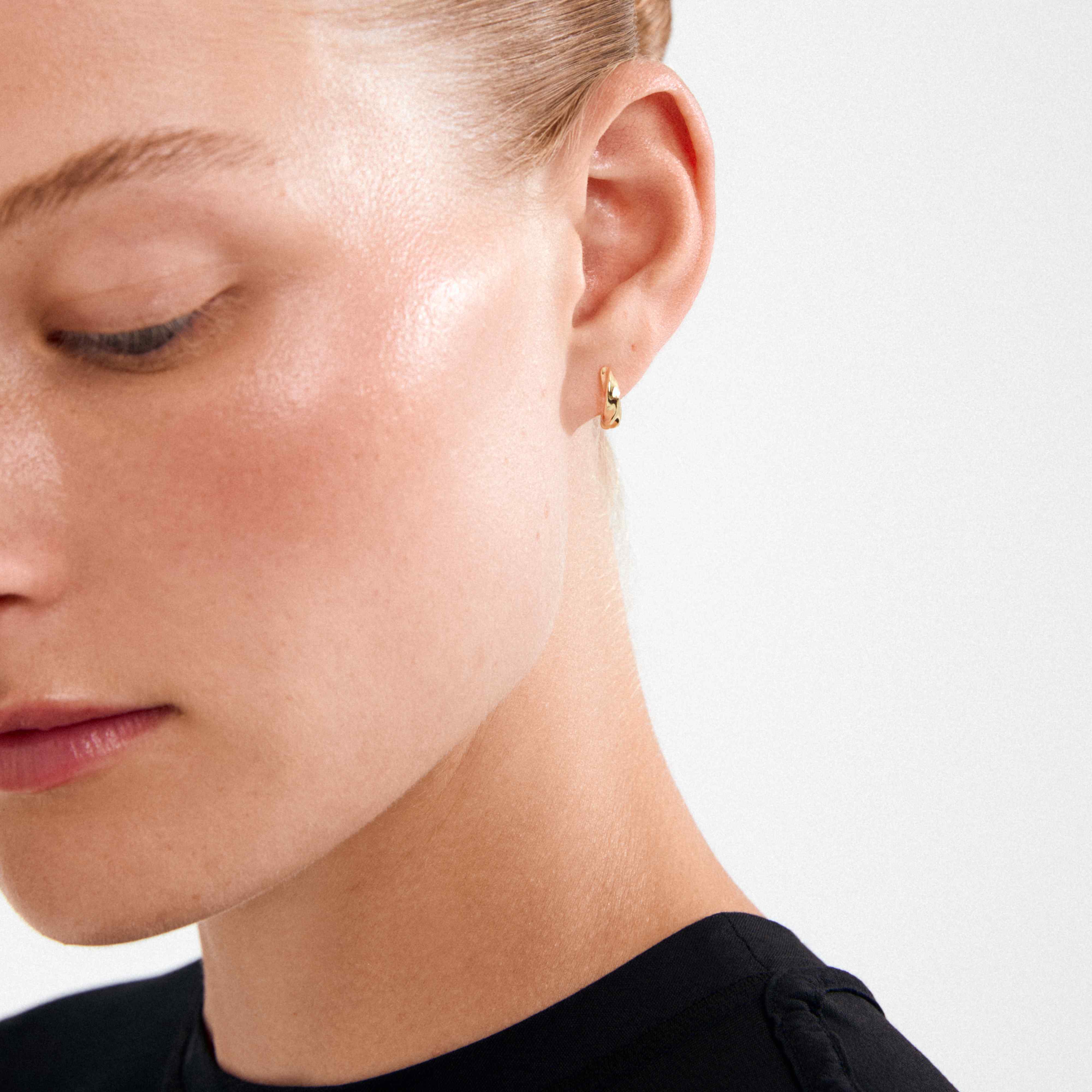 Taffy Recycled Micro Swirl Hoops - Image 3