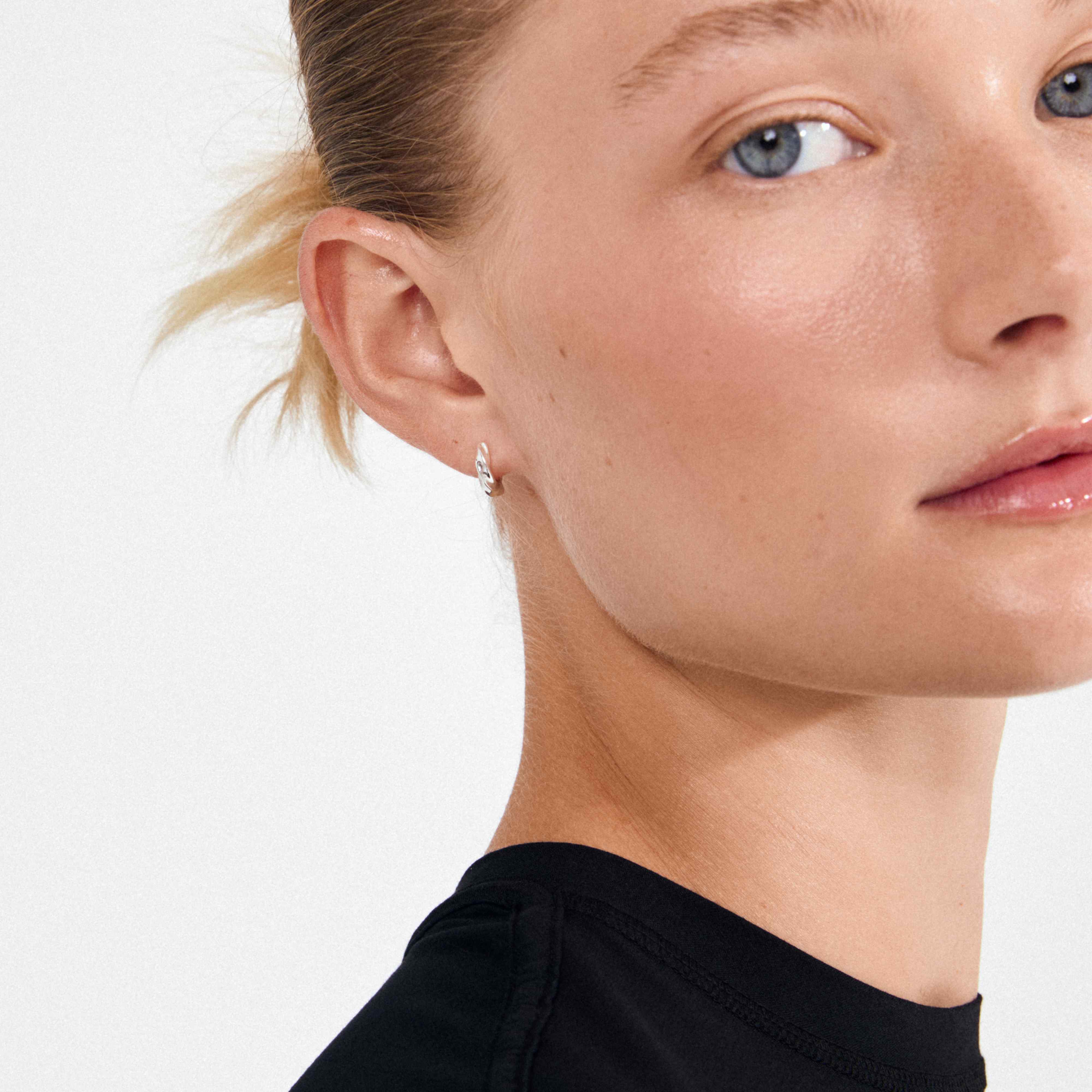 Taffy Recycled Micro Swirl Hoops - Image 6