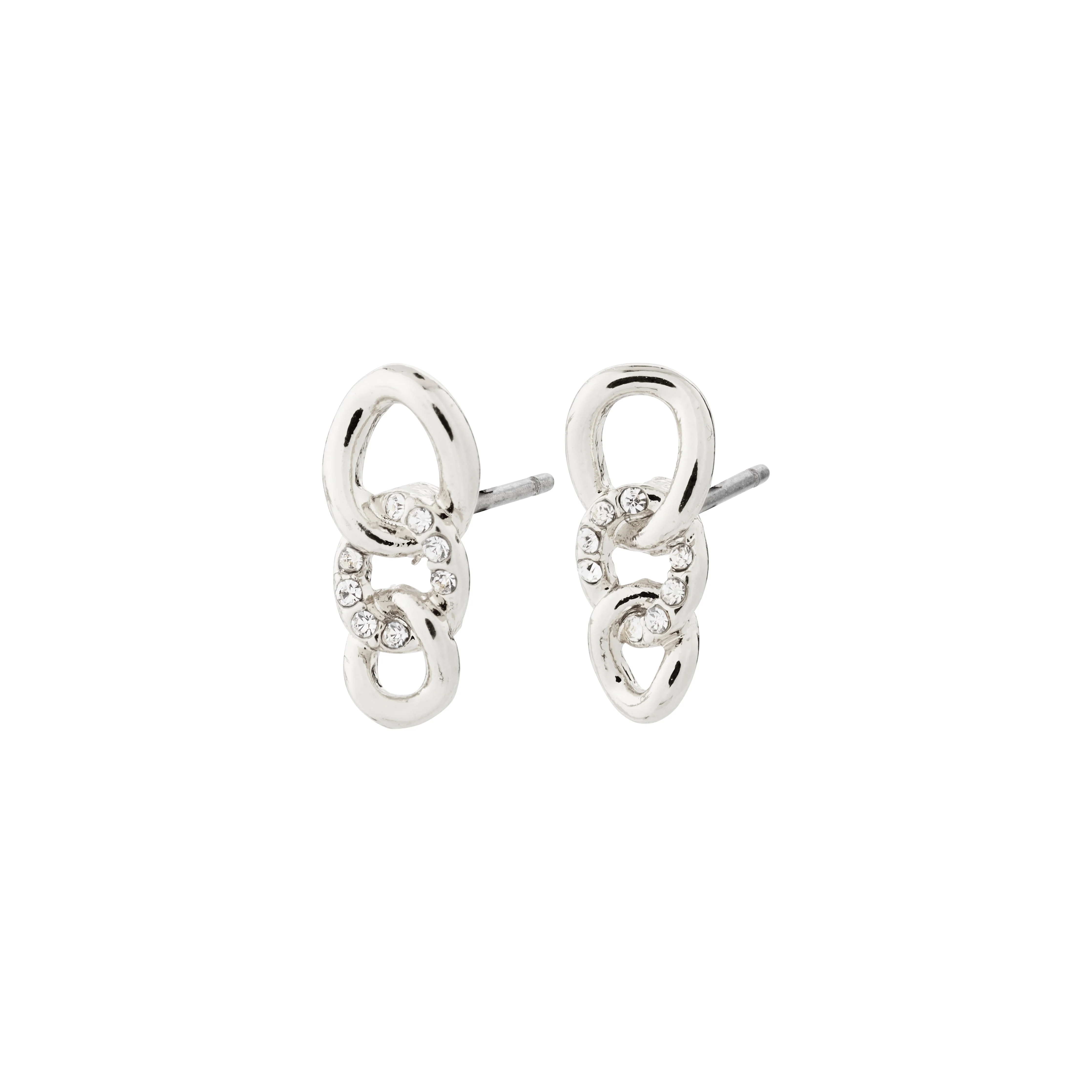 WRENLEY Recycled Cable Chains Earrings - Image 3